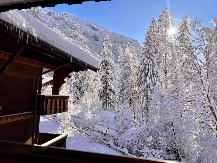 Peacefull Mountains View Daire Kandersteg Dış mekan fotoğraf